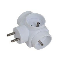 Plug adapter Esperanza ELK302W 3 Plugs