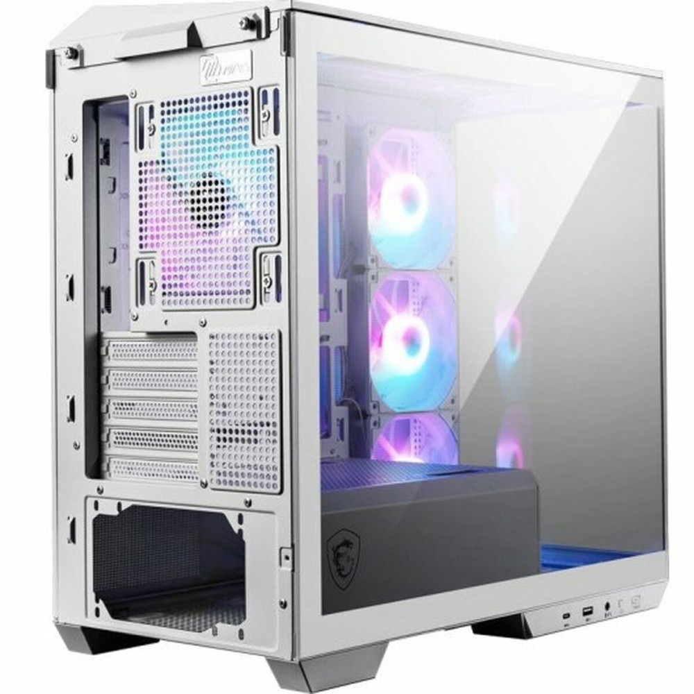 ATX Semi-Tower Gehäuse MSI MAG PANO M100R PZ Weiß Bunt