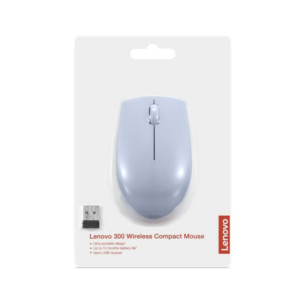 Drahtlose optische Maus Lenovo 300 Blau 1000 dpi