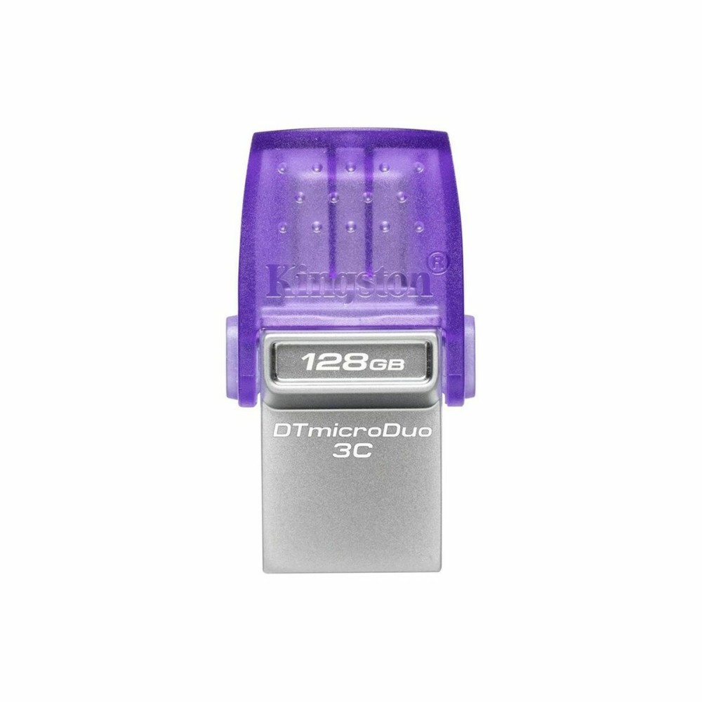 USB stick Kingston DataTraveler microDuo 3C Steel 128 GB (1 Unit)