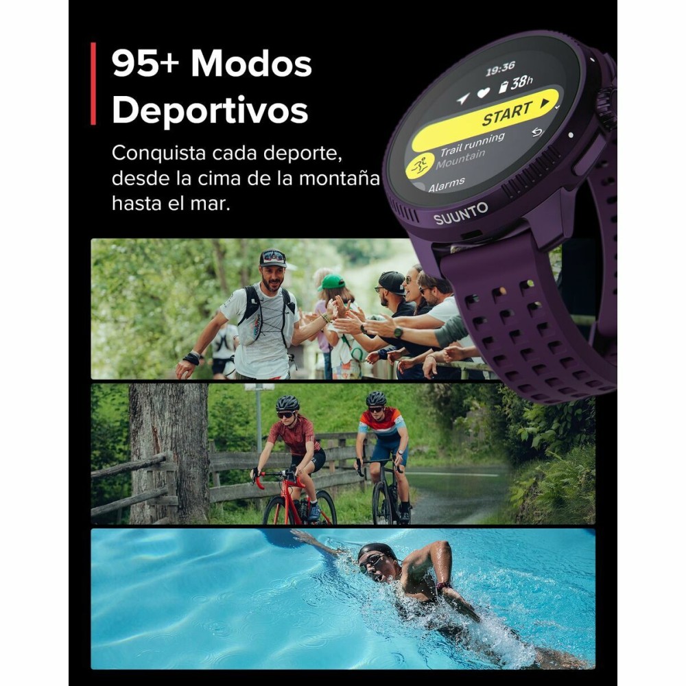 Smartwatch Suunto SS050933000 Violett