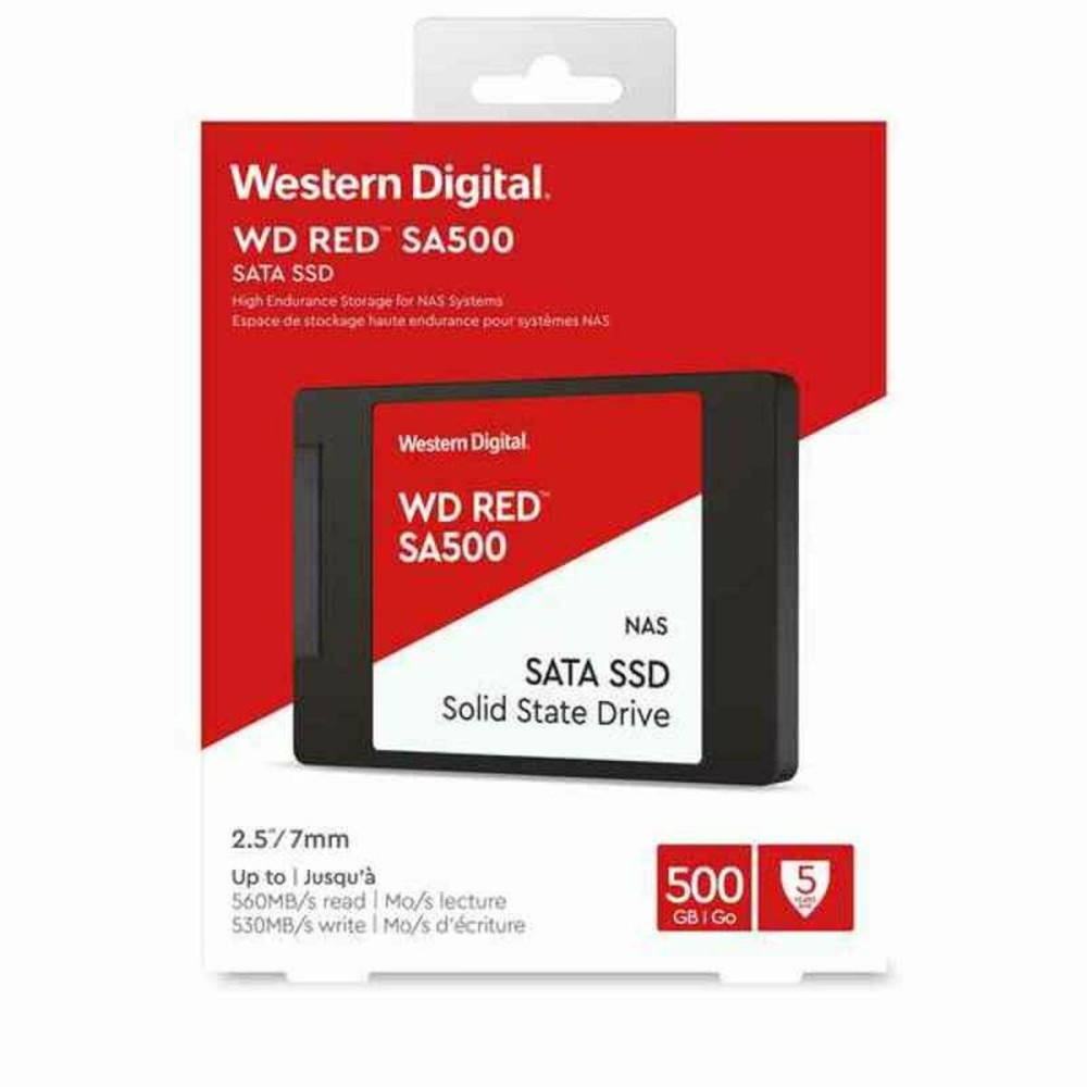 Disque dur SSD Western Digital WDS500G1R0A 500 Gb 2,5" SSD 500 GB SSD