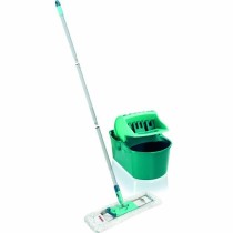 Mop with Bucket Leifheit 55092 Blau Grau Mikrofaser