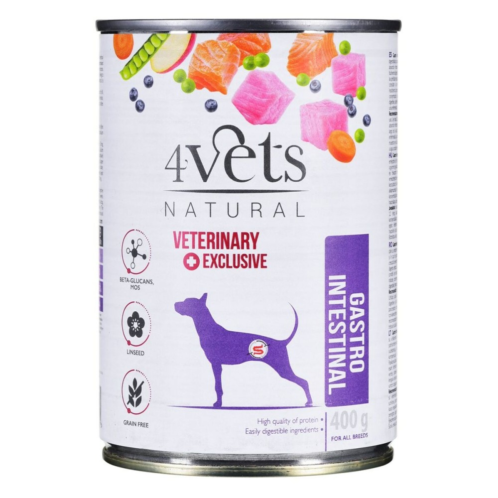 Nassfutter 4VETS Erwachsene Hunde Truthahn 400 g
