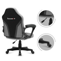 Gaming-Stuhl Huzaro Ranger 1.0 Grey Mesh Schwarz/Grau