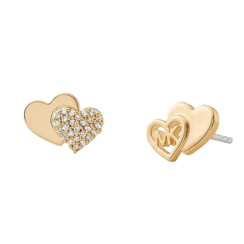 Boucles d´oreilles Femme Michael Kors HEART Laiton