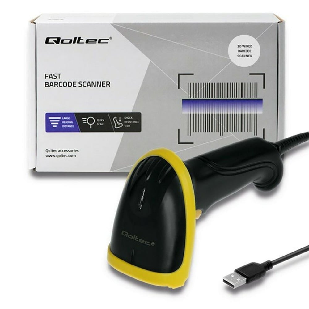 Lecteur de Codes Barres Qoltec 50867