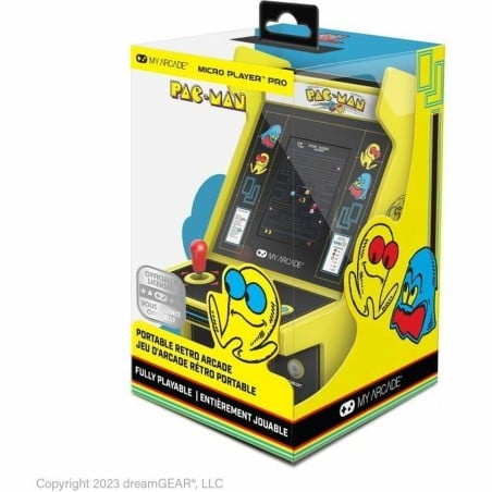 Portable Game Console My Arcade Micro Player PRO - Pac-Man Retro Games Yellow