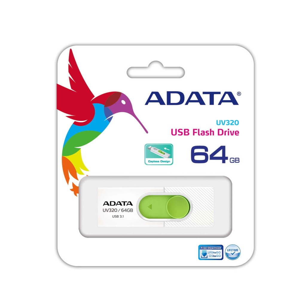USB Pendrive Adata UV320 grün 64 GB