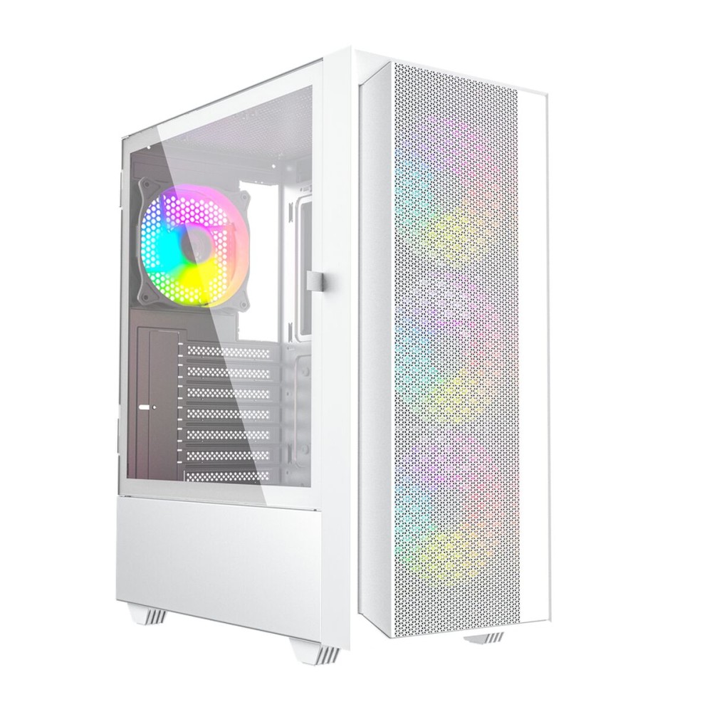 ATX Semi-tower Box GEMBIRD Fornax 4000W ARGB White Multicolour