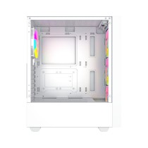 ATX Semi-tower Box GEMBIRD Fornax 4000W ARGB White Multicolour