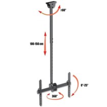 Support plafond pour TV Techly ICA-CPLB 946L 70" 37"
