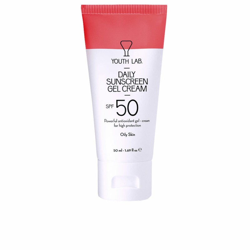 Sonnenschutzcreme für das Gesicht Youth Lab Daily Sunscreen Spf 50 50 ml Fettige haut