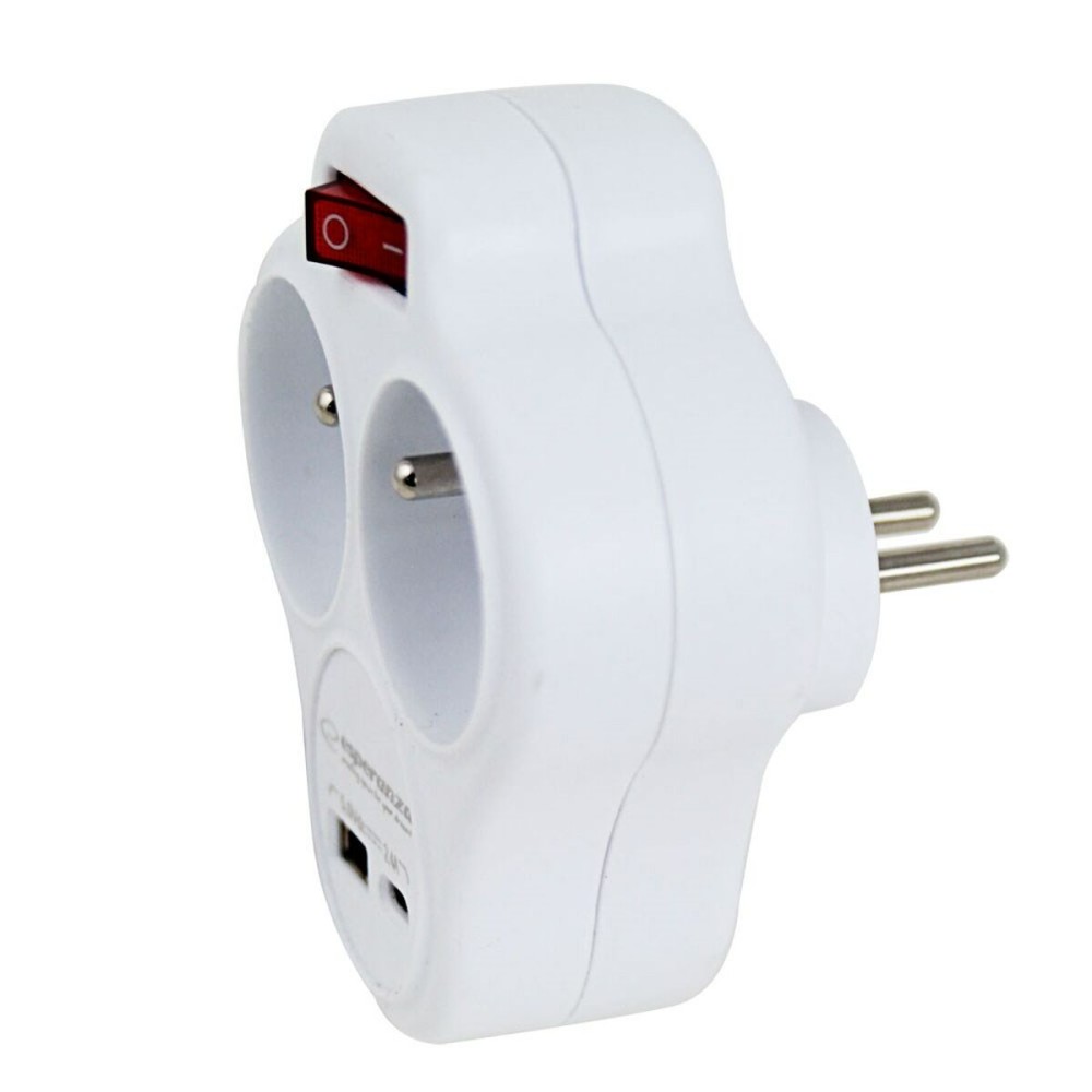 Steckdosenleiste Esperanza ELK311W 2 Stecker