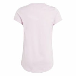 Kurzarm-T-Shirt für Kinder Adidas Graphic Rosa