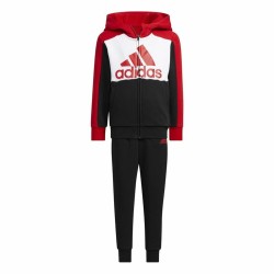 Children’s Tracksuit Adidas Badge Of Sport Logo Black