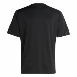 Kurzarm-T-Shirt für Kinder Adidas Tiro 23 Schwarz