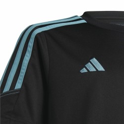 Child's Short Sleeve T-Shirt Adidas Tiro 23 Black