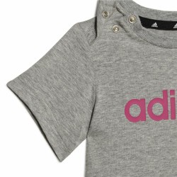 Sports Outfit for Baby Adidas Essentials Lineage Dark grey