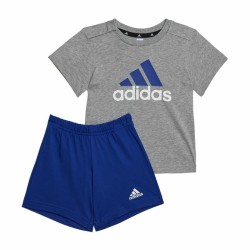 Ensemble de Sport pour Bébé Adidas Essentials Organic Gris