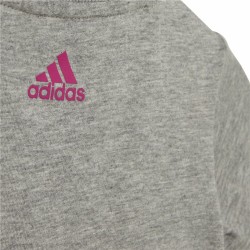 Sports Outfit for Baby Adidas Essentials Lineage Dark grey