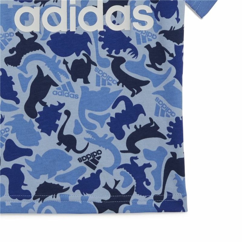 Sports Outfit for Baby Adidas Multicolour Camouflage Dinosaurs