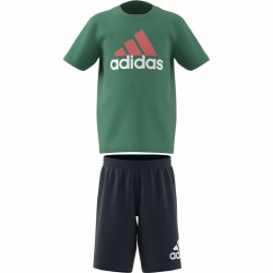 Ensemble de Sport pour Enfants Adidas Vert foncé