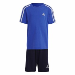 Sportset für Kinder Adidas 3 Stripes Blau