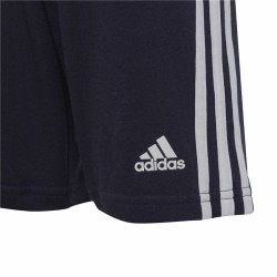 Ensemble de Sport pour Enfants Adidas 3 Stripes Bleu