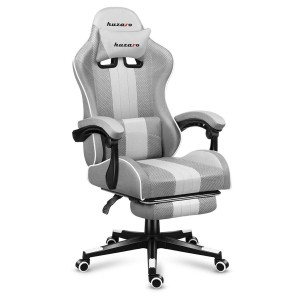 Gaming-Stuhl Huzaro HZ-Force 4.7 White Mesh Weiß Grau