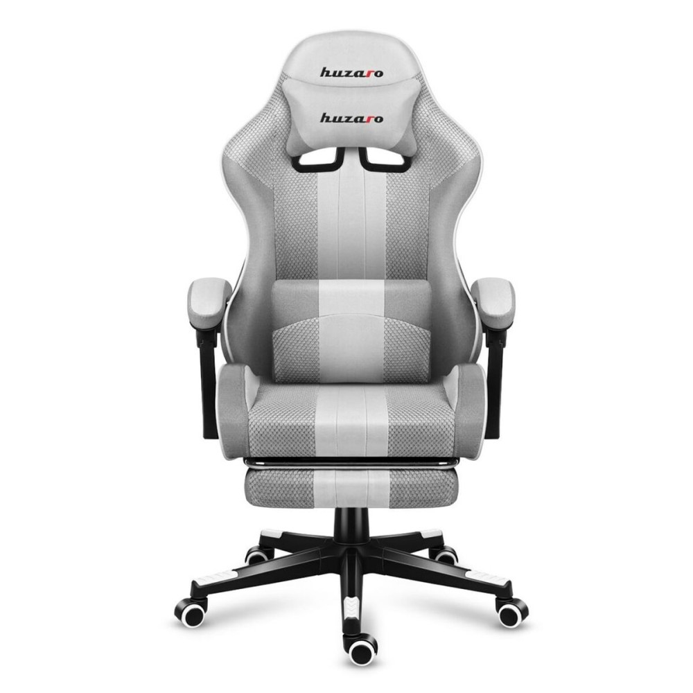 Gaming-Stuhl Huzaro HZ-Force 4.7 White Mesh Weiß Grau