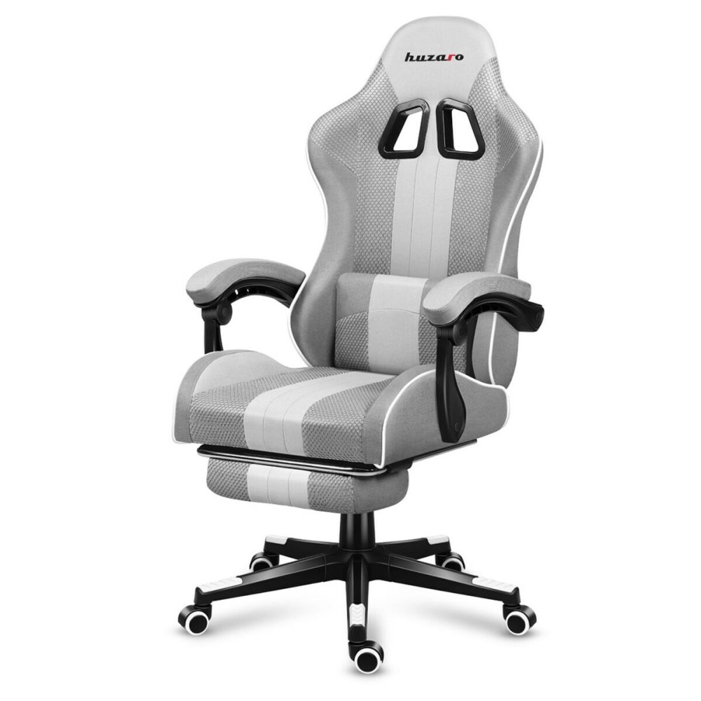 Gaming-Stuhl Huzaro HZ-Force 4.7 White Mesh Weiß Grau