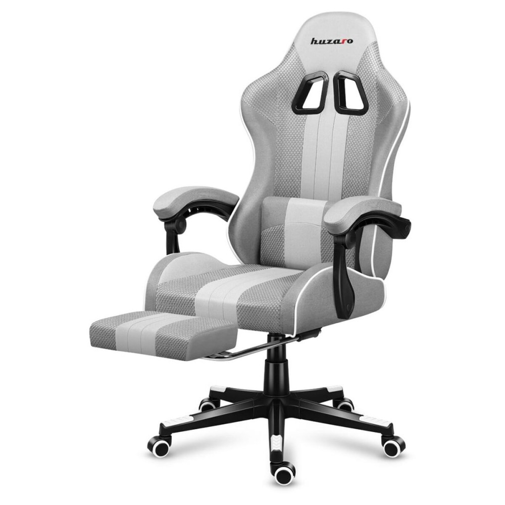 Gaming-Stuhl Huzaro HZ-Force 4.7 White Mesh Weiß Grau