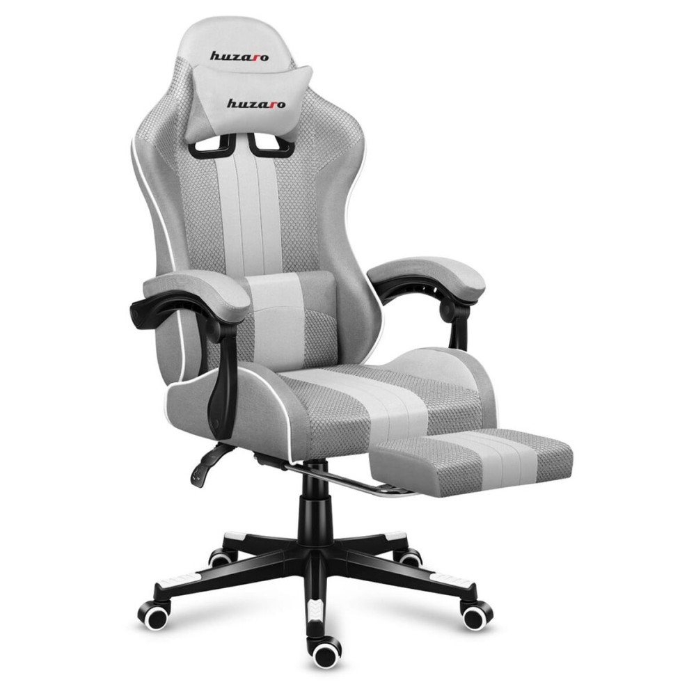 Gaming-Stuhl Huzaro HZ-Force 4.7 White Mesh Weiß Grau