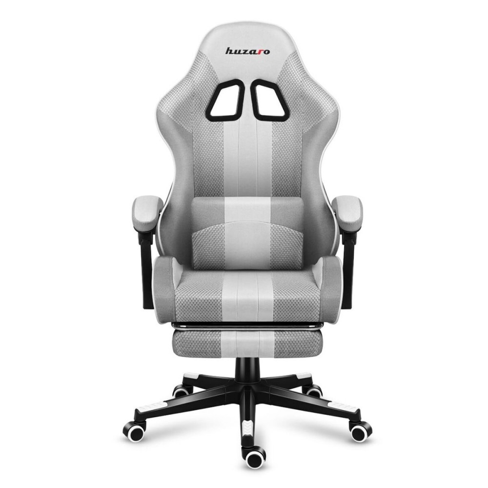 Gaming-Stuhl Huzaro HZ-Force 4.7 White Mesh Weiß Grau