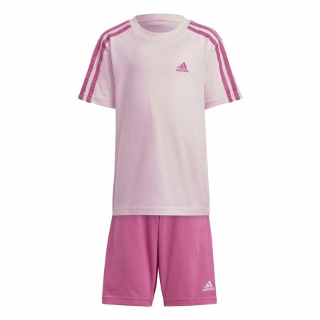 Sportset für Kinder Adidas 3 Stripes Rosa