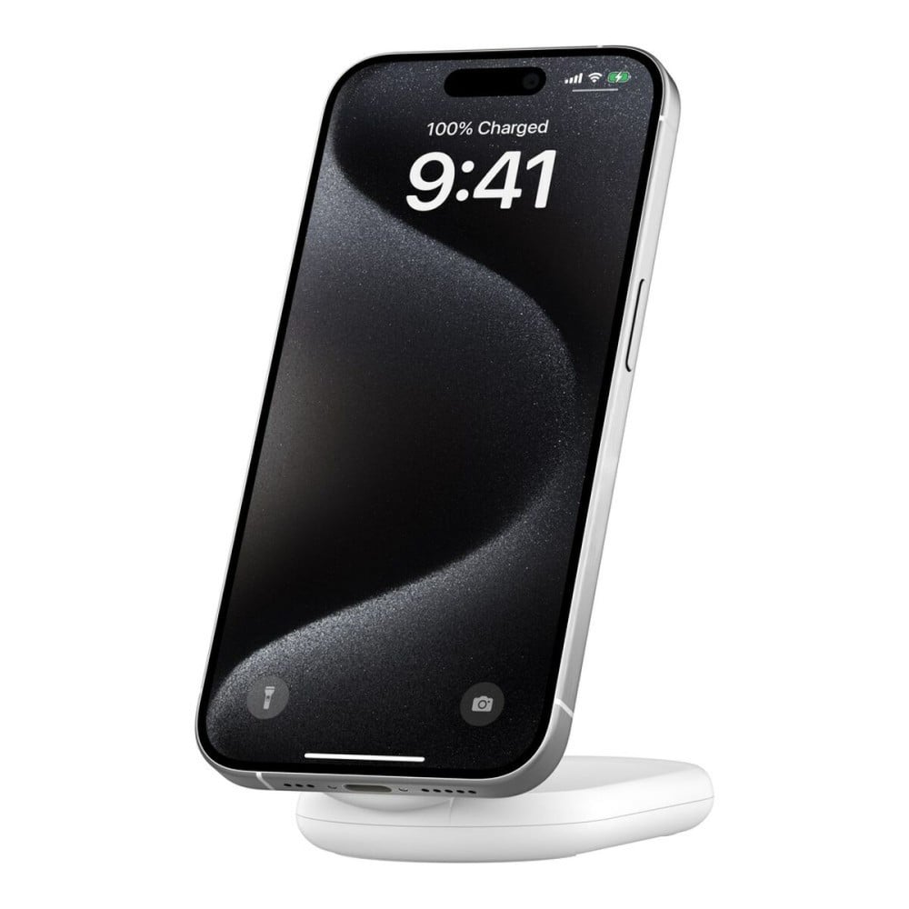 Chargeur sans fil Belkin WIB007HQWH Blanc 15 W (1 Unité)