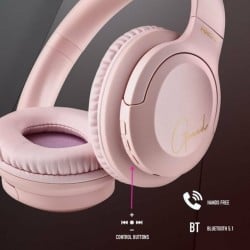 Oreillette Bluetooth NGS ARTICA CHILL TEAL Rose (1 Unité)