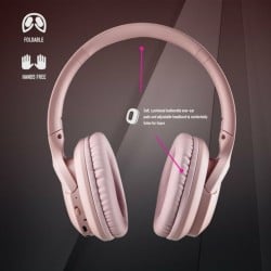 Bluetooth-Kopfhörer NGS ARTICA CHILL TEAL Rosa (1 Stück)