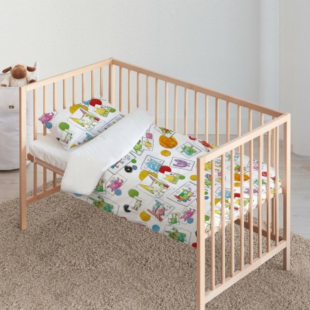 Bettbezug für Babybett Decolores Indiana Bunt 115 x 145 cm