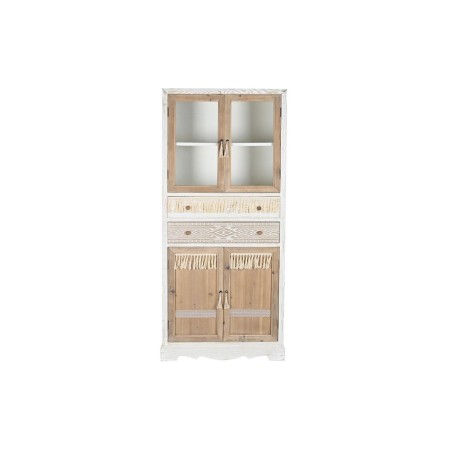 Schrank DKD Home Decor ABETO Weiß (Restauriert B)