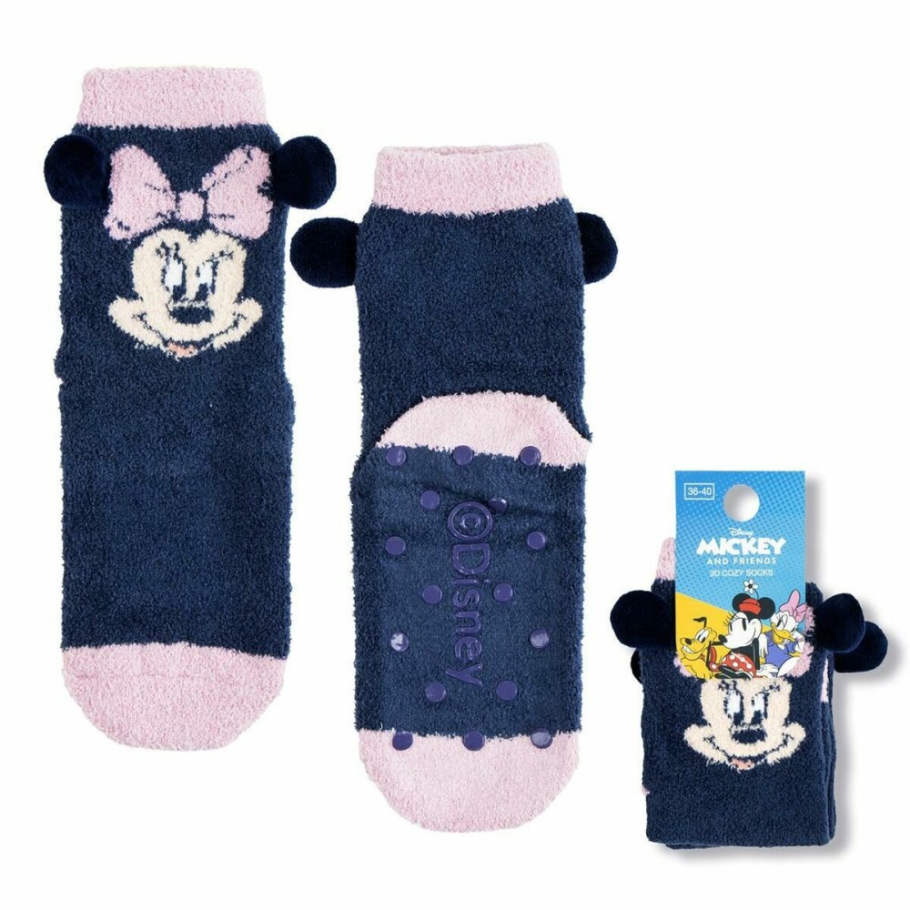 Socks Minnie Mouse Dark blue 36-41
