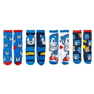 Socks Sonic Multicolour 27-30 4 pairs Unisex