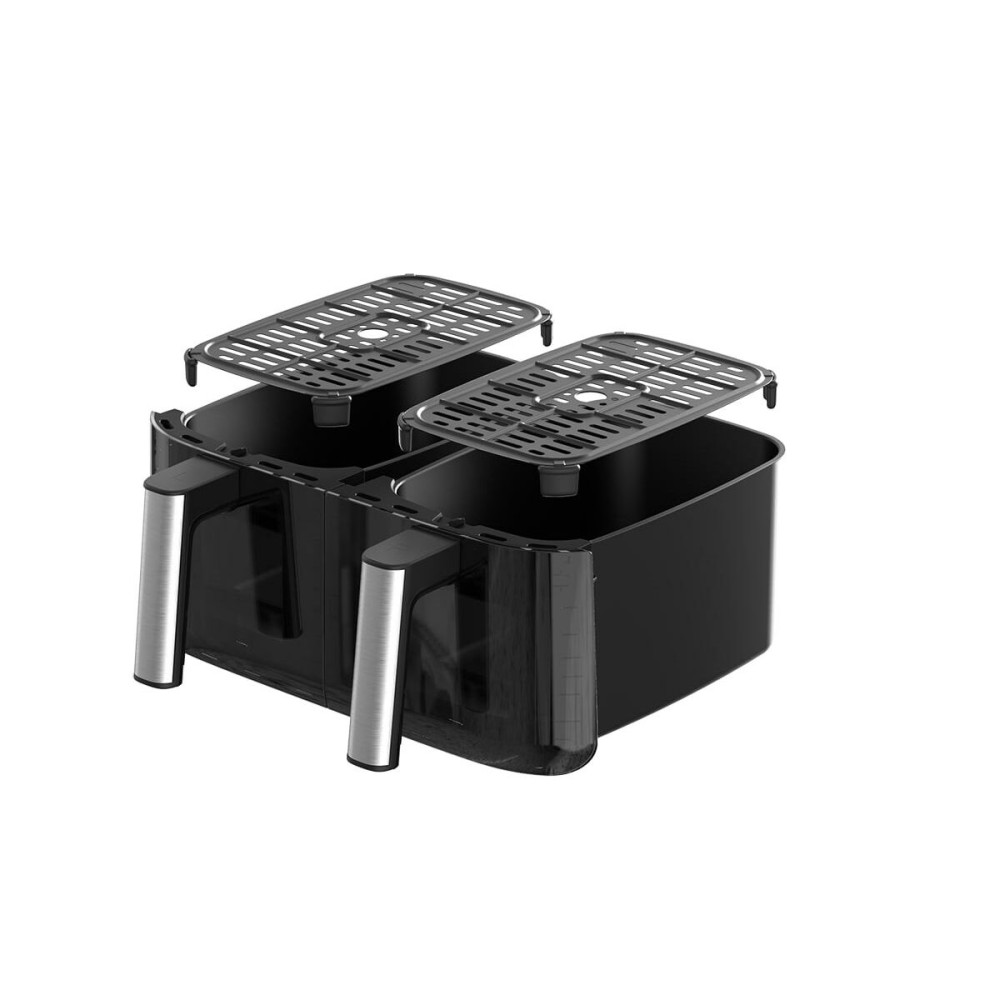 Heißluftfritteuse Concept FR8000 Schwarz Silberfarben 2850 W 8 L