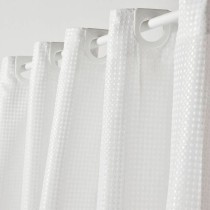 Rideau de Douche TODAY Blanc Polyester 180 x 200 cm (12 Unités)