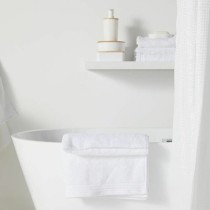 Rideau de Douche TODAY Blanc Polyester 180 x 200 cm (12 Unités)