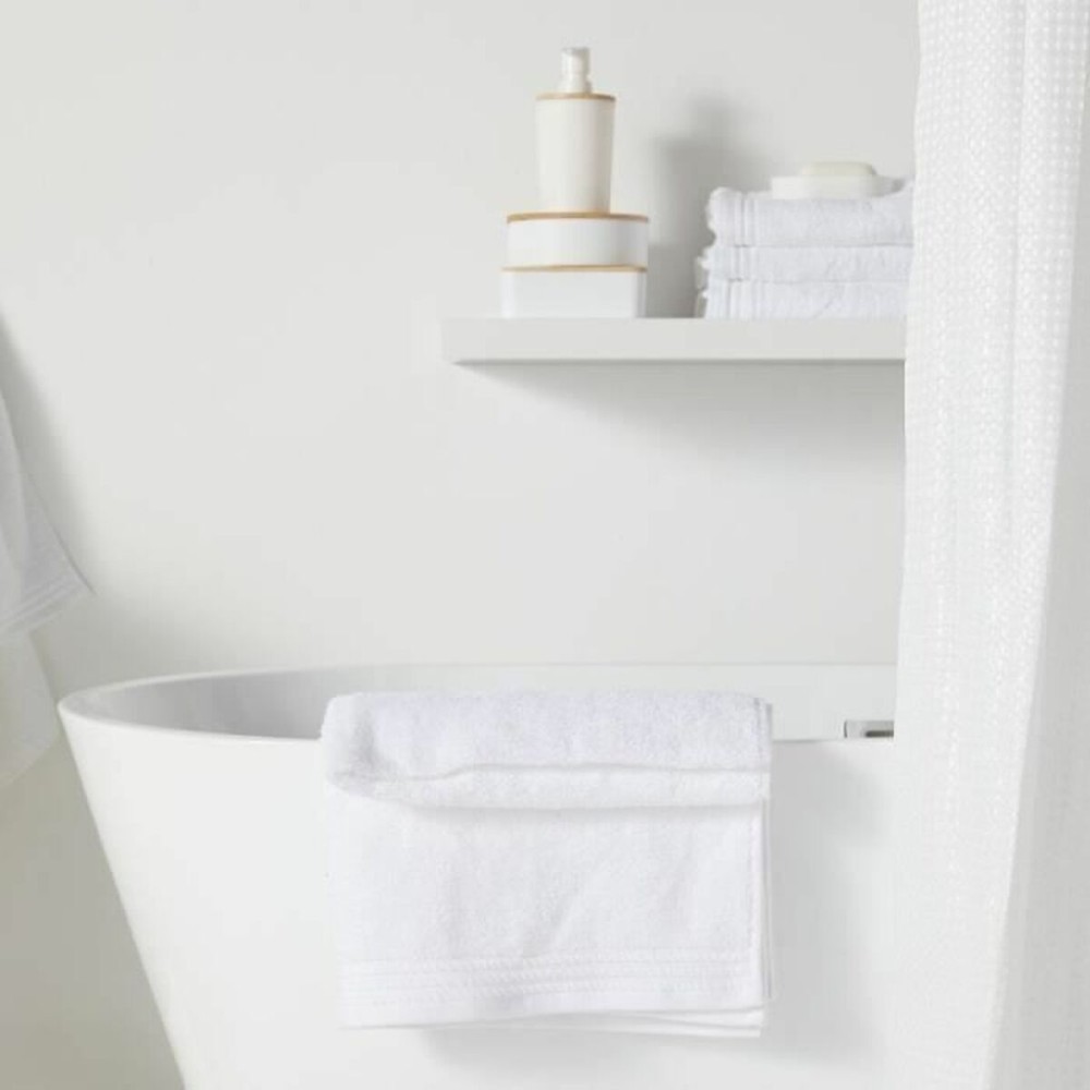 Rideau de Douche TODAY Blanc Polyester 180 x 200 cm (12 Unités)