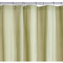 Rideau de Douche TODAY Vert PEVA 180 x 200 cm (12 Unités)