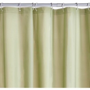 Rideau de Douche TODAY Vert PEVA 180 x 200 cm (12 Unités)
