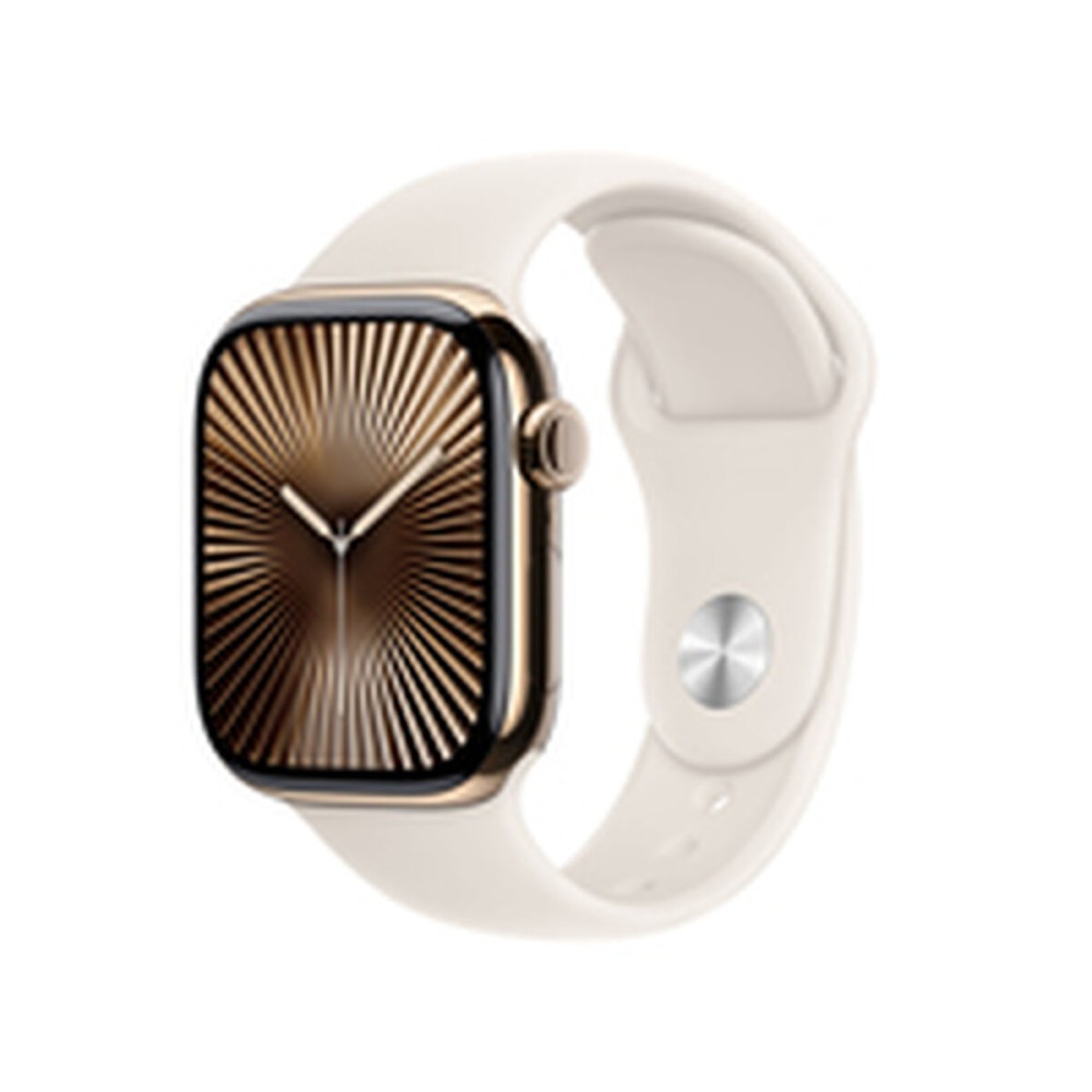 Montre intelligente Apple Watch 10 1,65" Beige Doré